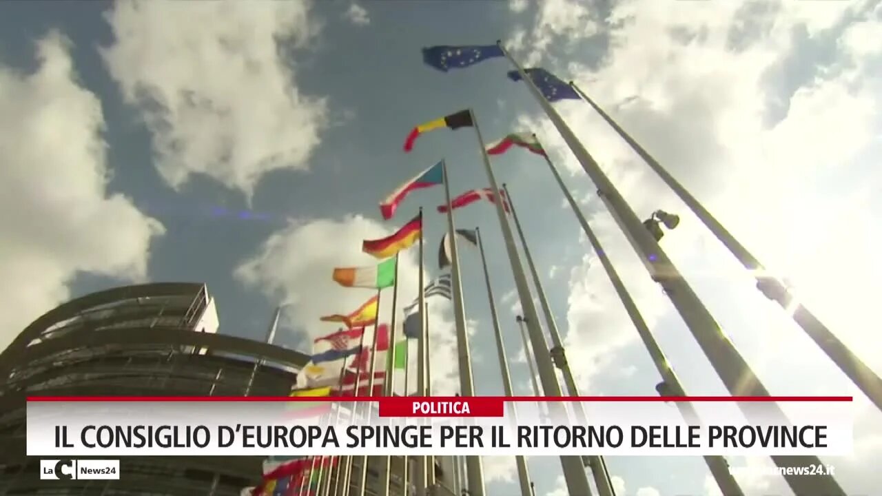 Il Consiglio d’Europa spinge per il ritorno delle province