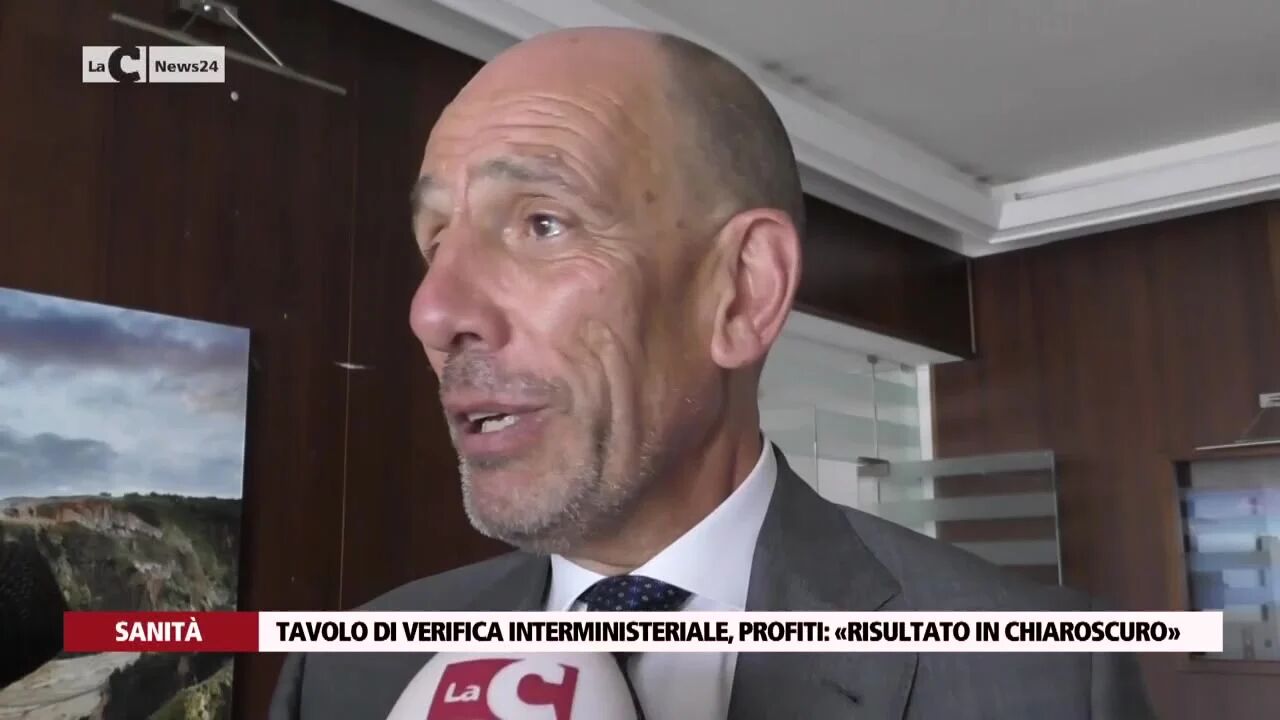 Tavolo di verifica interministeriale, Profiti: «Risultato in chiaroscuro»