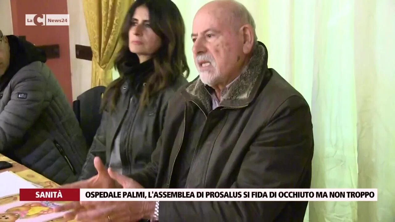 Ospedale Palmi, l'assemblea di Prosalus si fida di Occhiuto ma non troppo