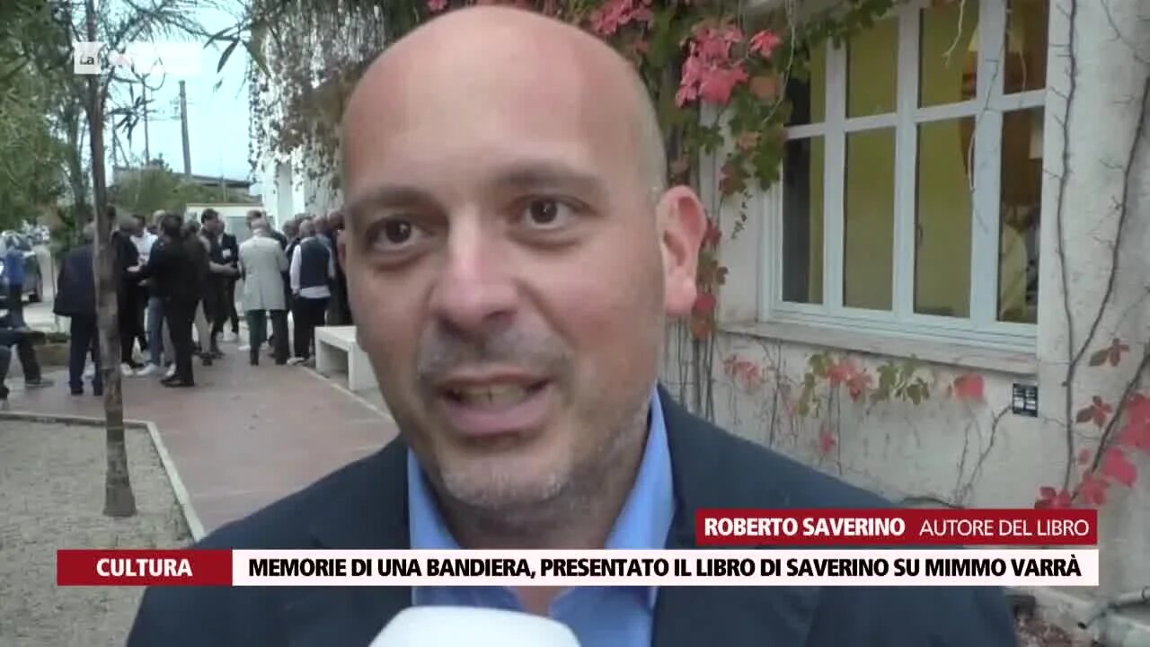 Memorie di una bandiera, presentato il libro di Saverino su Mimmo Varrà