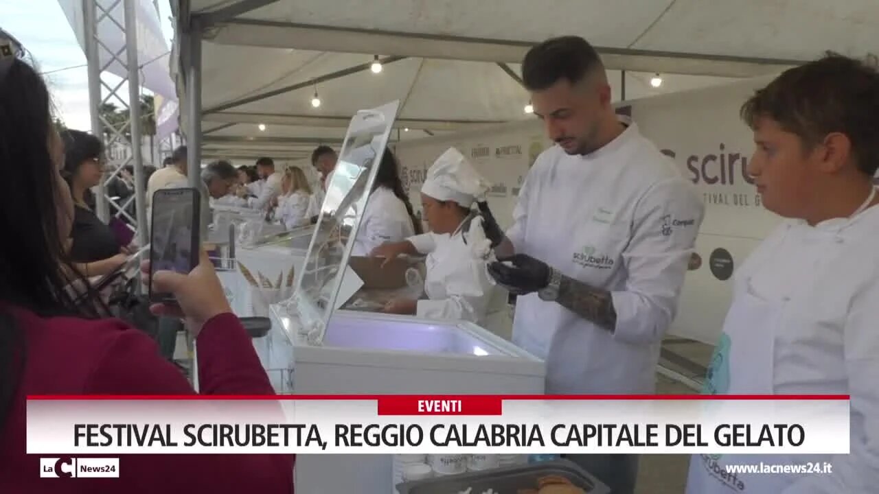 Festival Scirubetta, Reggio Calabria capitale del gelato