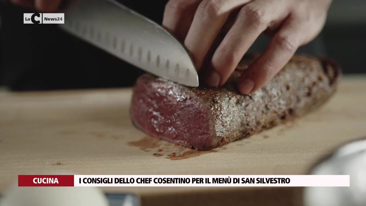 I consigli dello chef Cosentino per il menù di San Silvestro