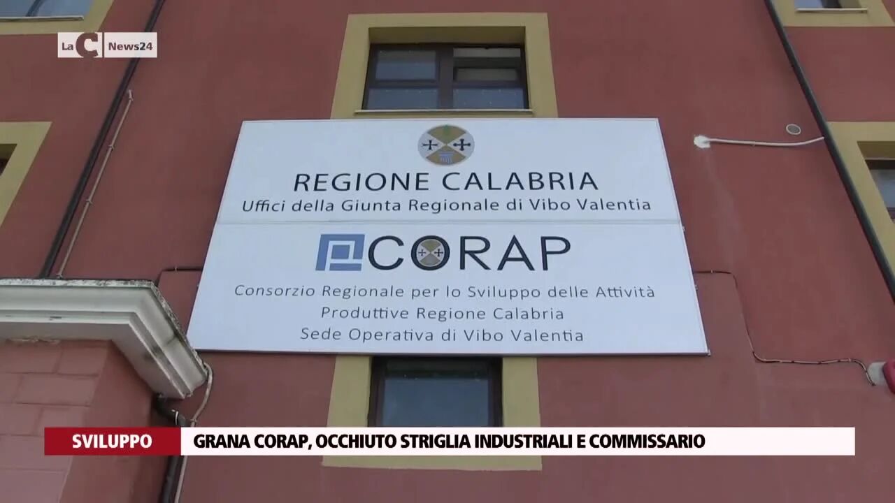 Grana Corap, Occhiuto striglia industriali e commissario