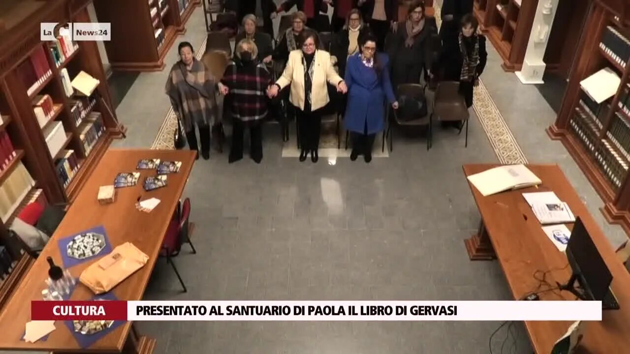 Presentato al santuario di Paola il libro di Gervasi