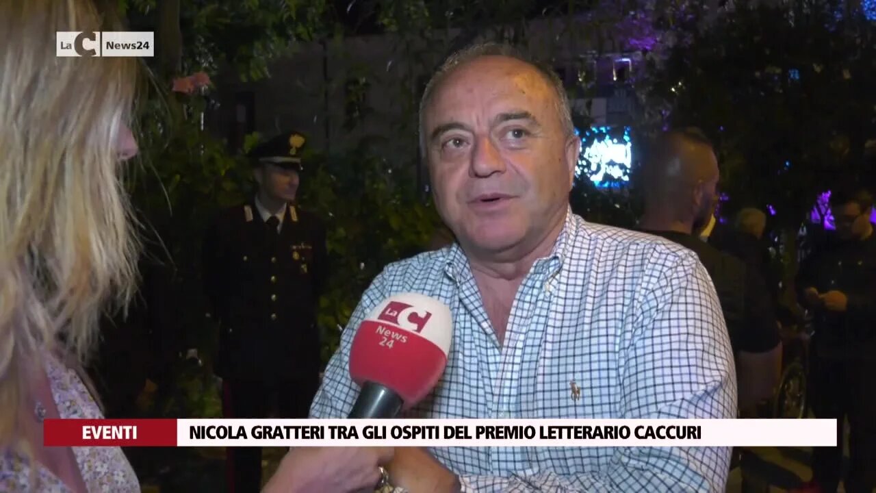 Nicola Gratteri tra gli ospiti del Premio Letterario Caccuri