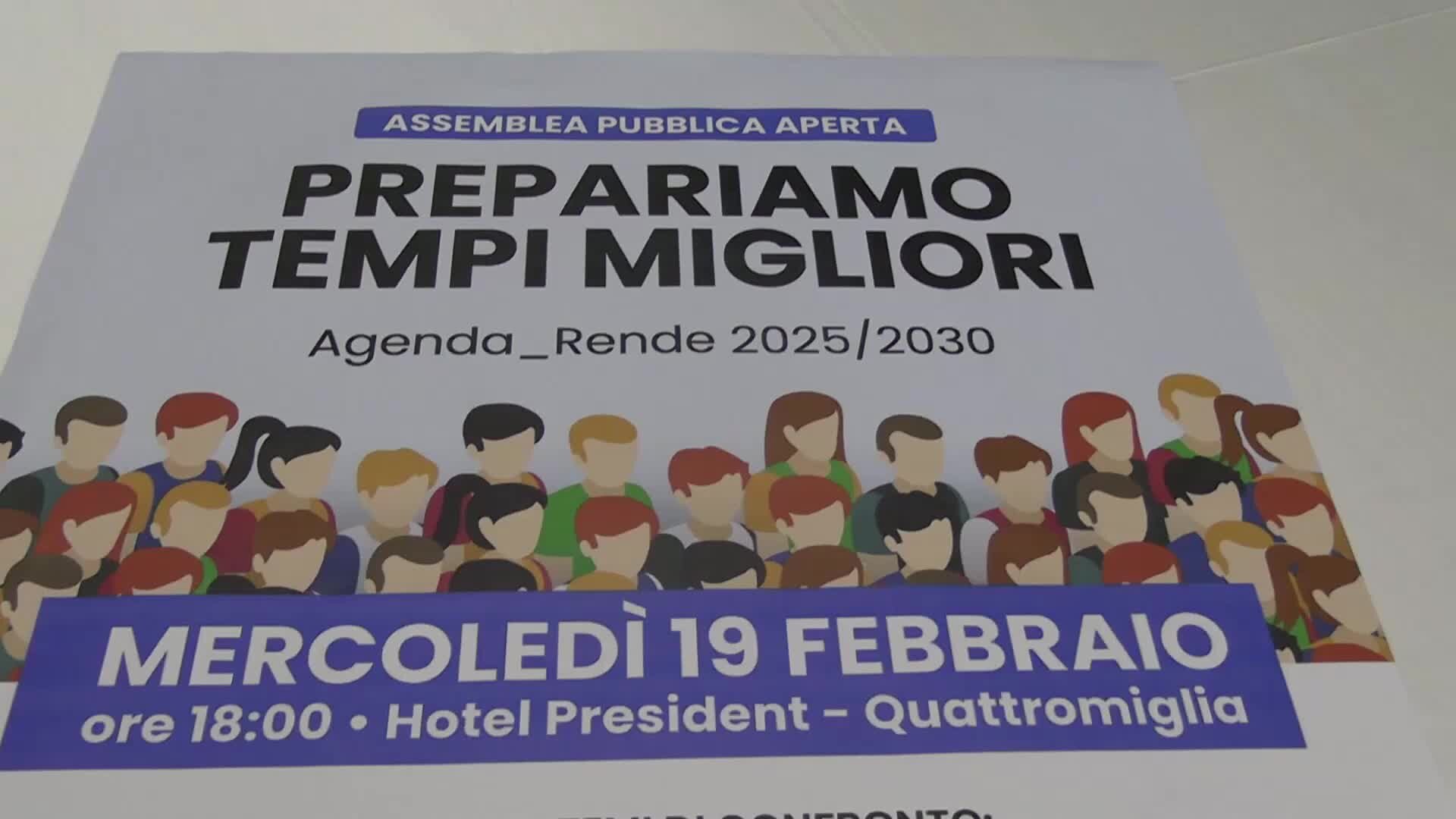 Attiva Rende verso le elezioni, al via i primi incontri per programmare il futuro | VIDEO