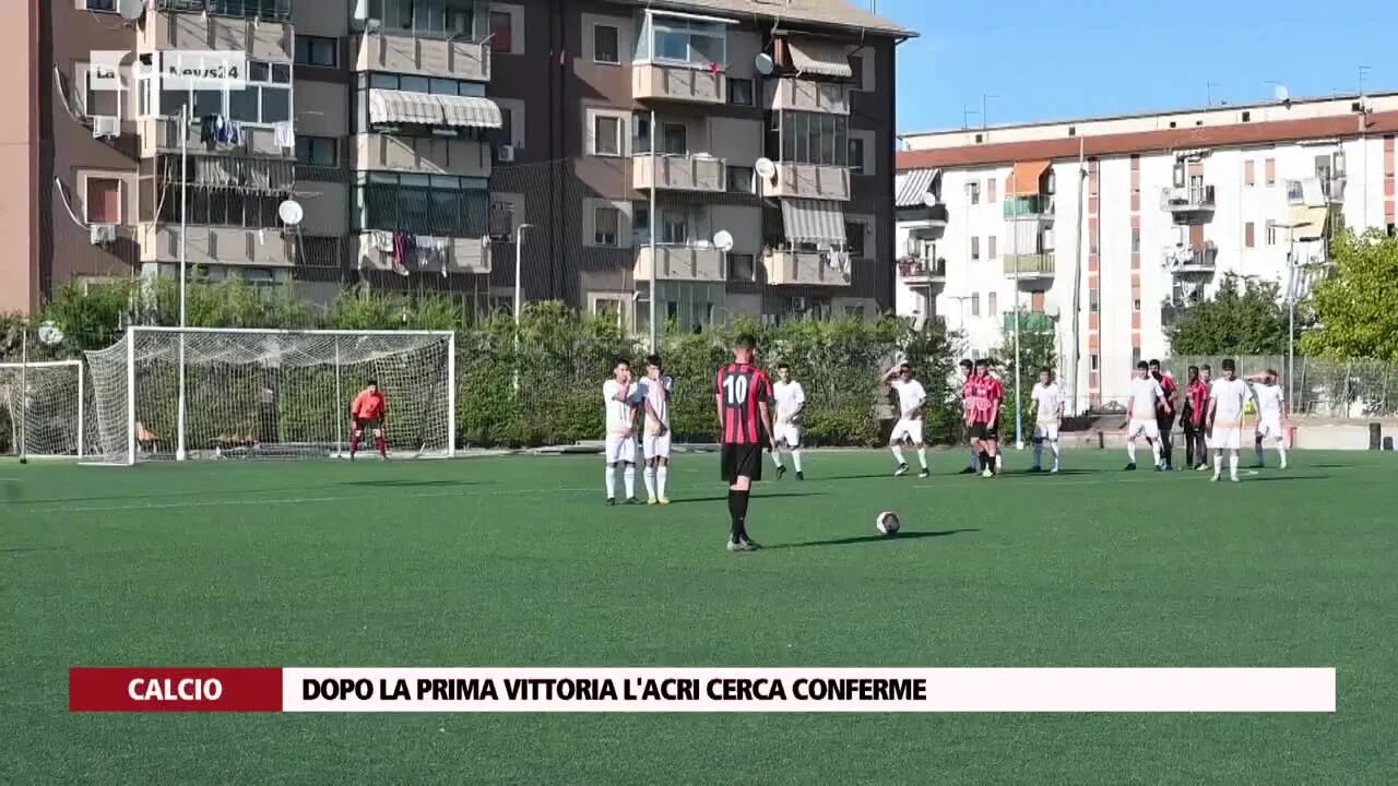 Dopo la prima vittoria l'Acri cerca conferme