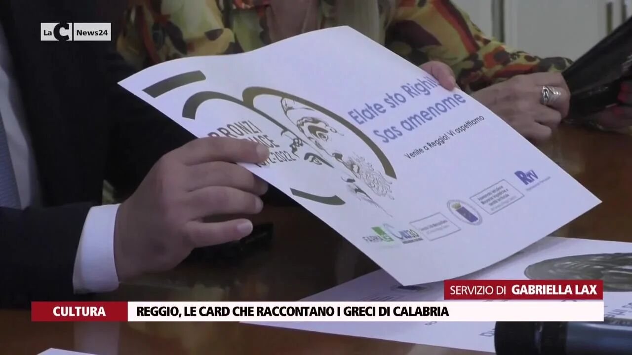 Reggio, le card che raccontano i greci di Calabria