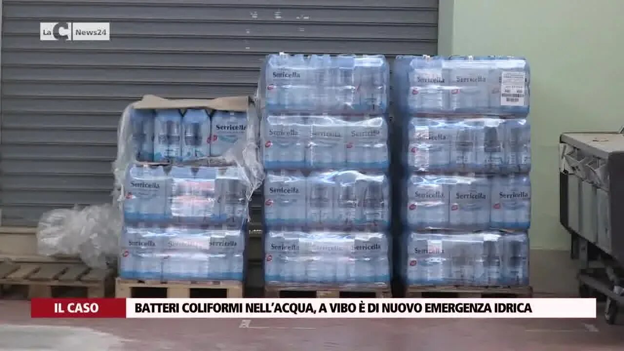 Batteri coliformi nell’acqua, a Vibo è di nuovo emergenza idrica