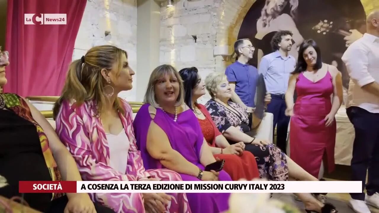 A Cosenza la terza edizione di Mission Curvy Italy 2023