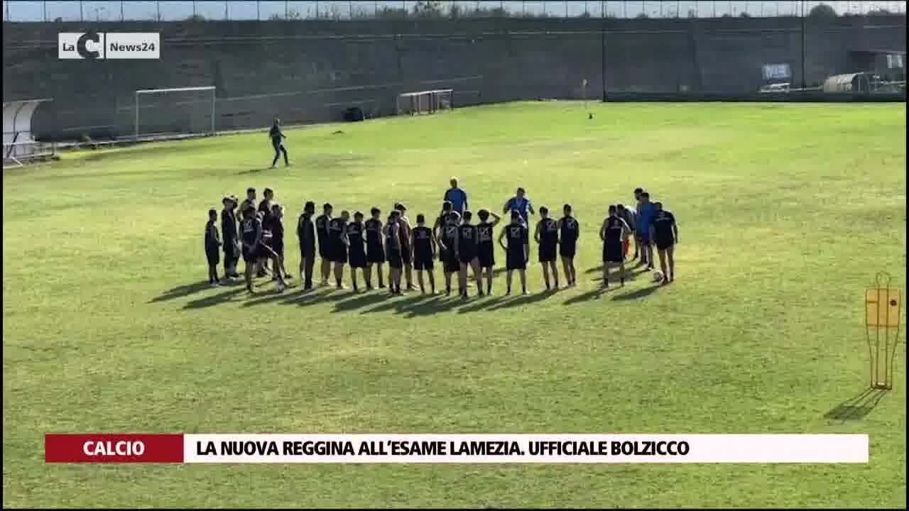 La nuova Reggina all’esame Lamezia. Ufficiale Bolzicco