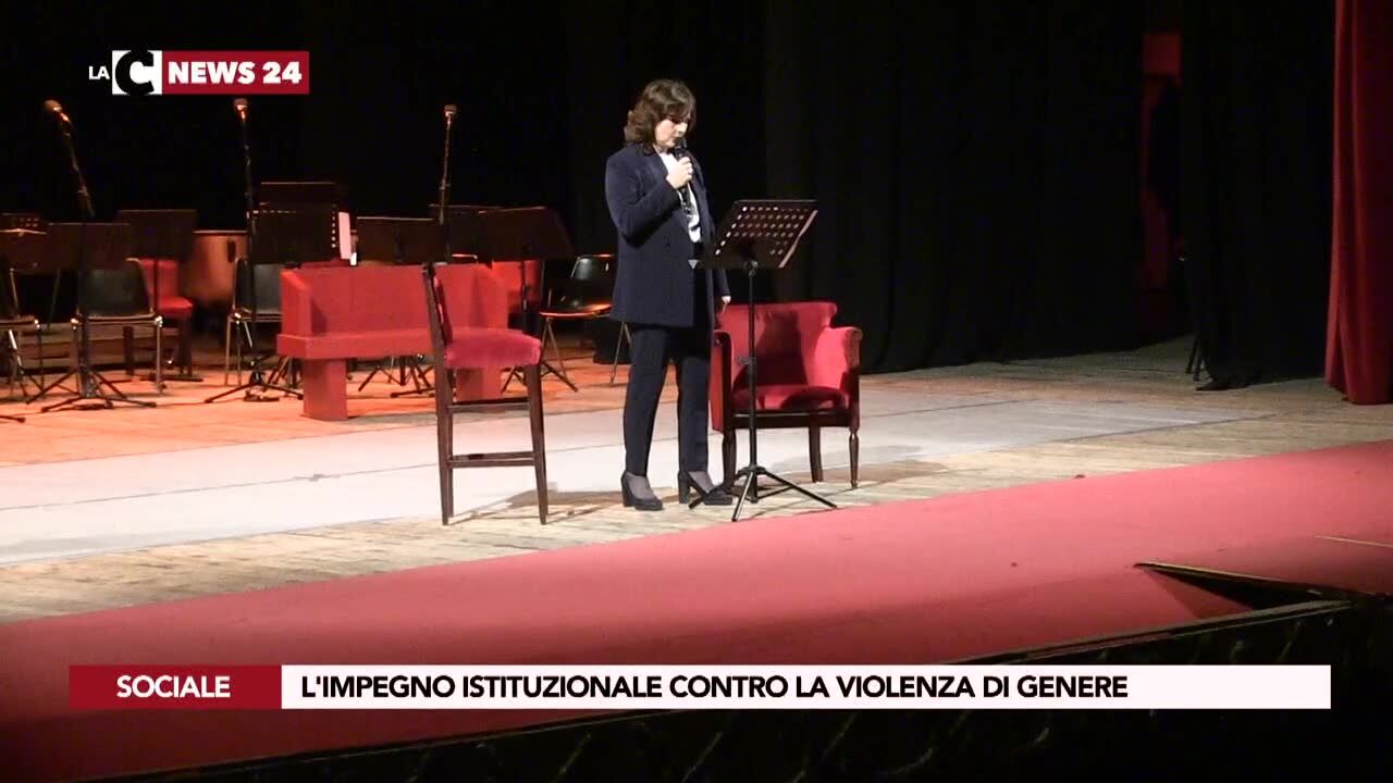 L'impegno istituzionale contro la violenza di genere