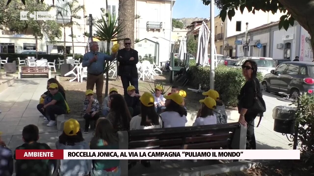 Roccella Jonica, al via la campagna “Puliamo il mondo”