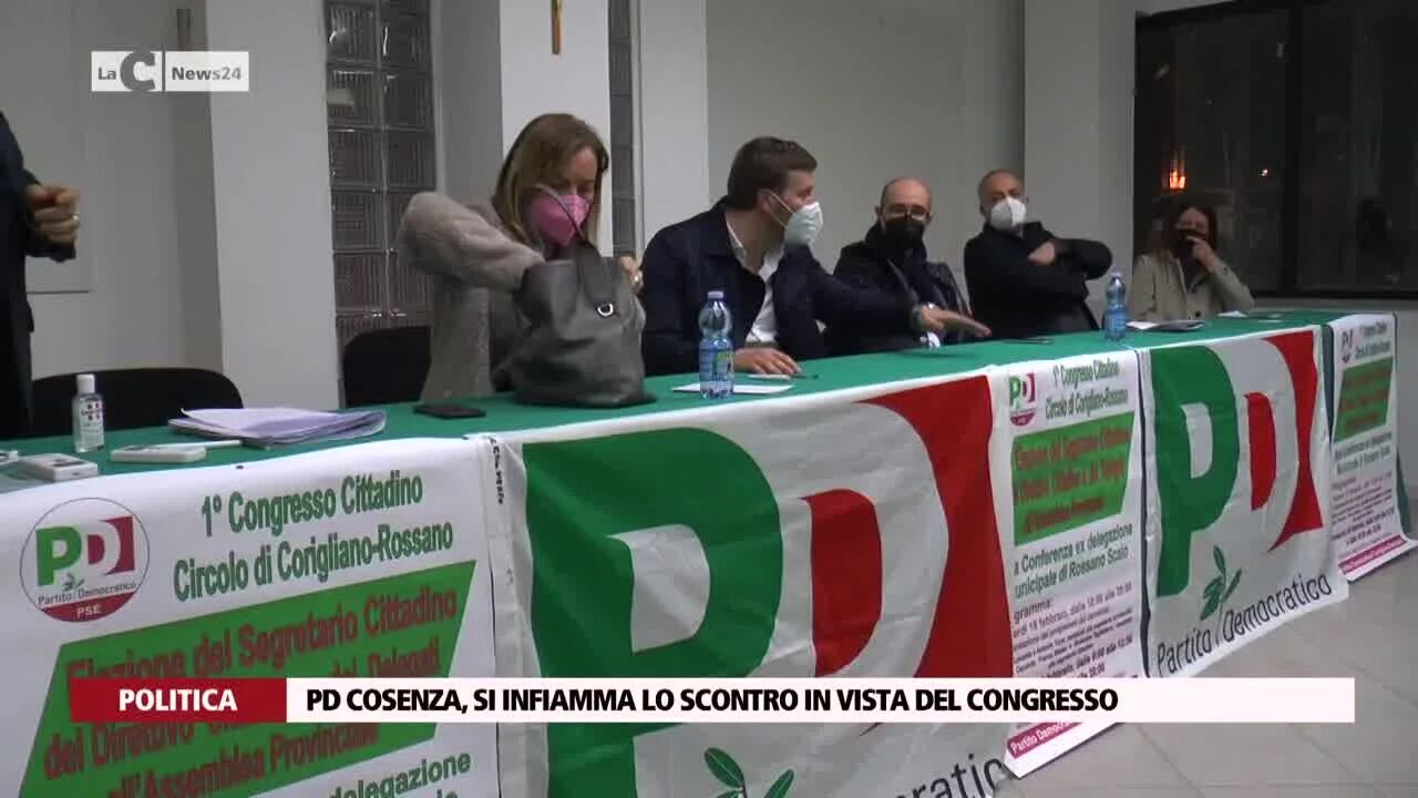 Pd Cosenza, si infiamma lo scontro in vista del congresso