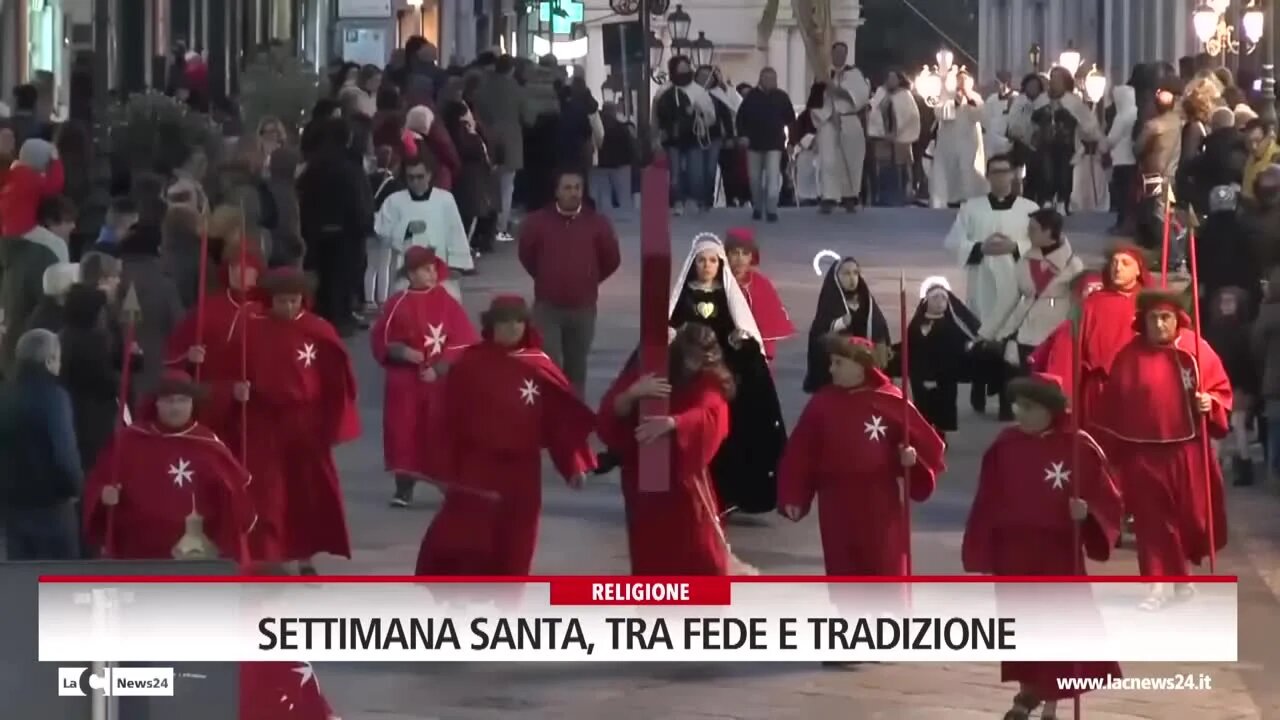 Settimana Santa, tra fede e tradizione