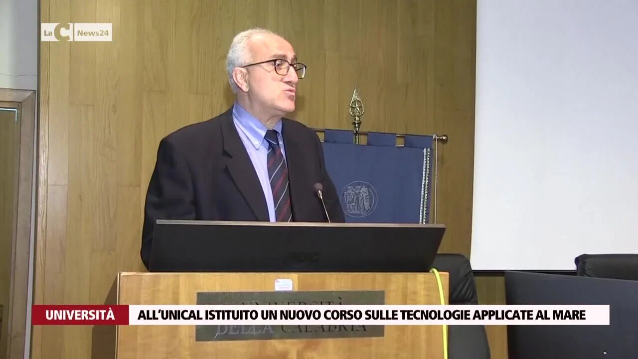 All’Unical istituito un nuovo corso sulle tecnologie applicate al mare