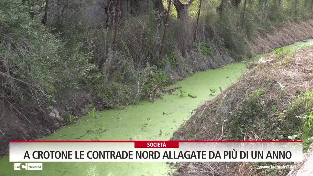 A Crotone le contrade nord allagate da più di un anno