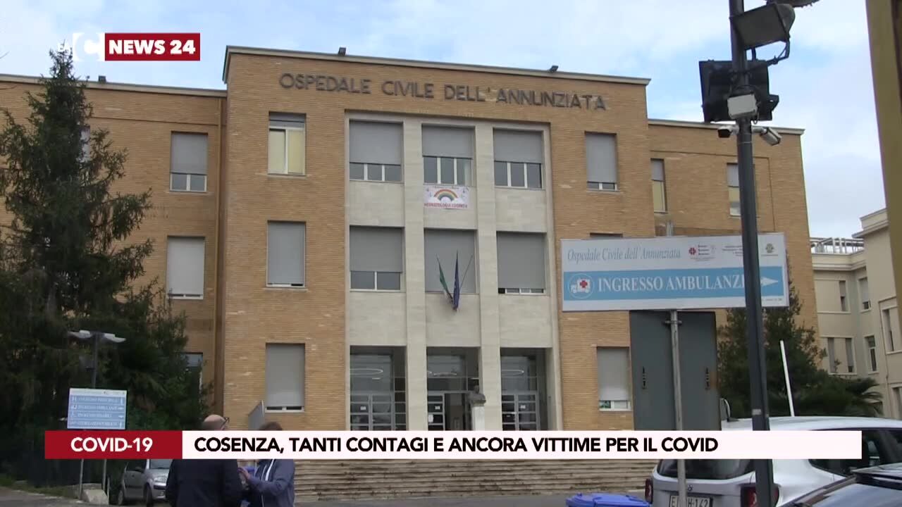 Cosenza, tanti contagi e ancora vittime per il Covid