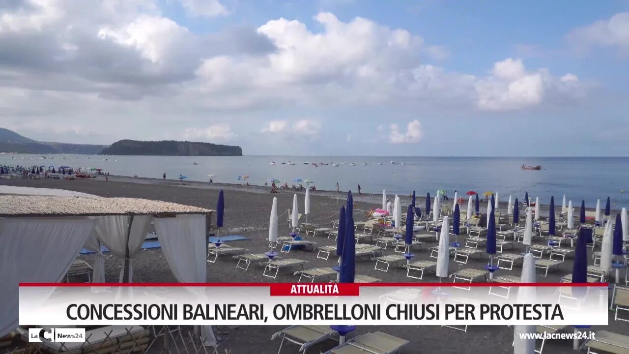 Sciopero dei balneari, i calabresi che hanno aderito: «Le nostre famiglie costruite su queste attività, vogliamo una legge che ci tuteli»