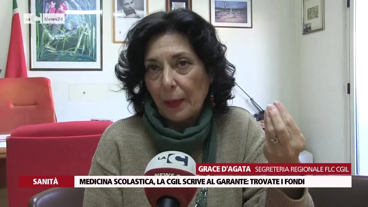 Visite mediche a scuola, la Flc-Cgil sollecita il garante. D’Agata: «Il sistema sanitario se ne faccia carico»