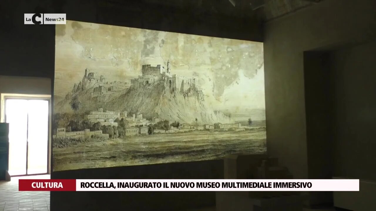 Roccella, inaugurato il nuovo museo multimediale Immersivo