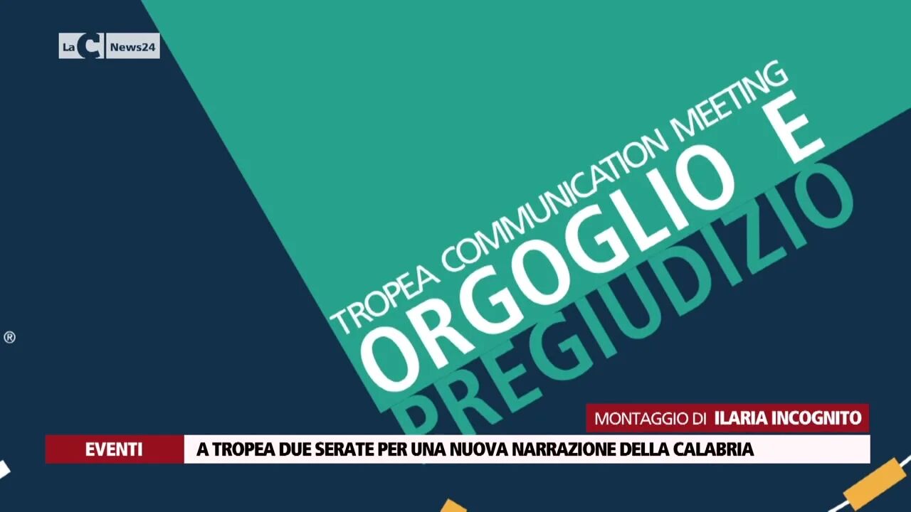 A Tropea due serate per una nuova narrazione della Calabria