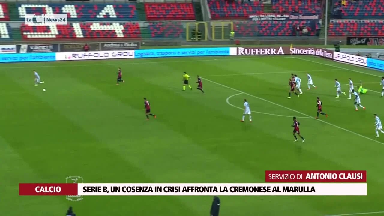 Serie B, un Cosenza in crisi affronta la Cremonese al Marulla