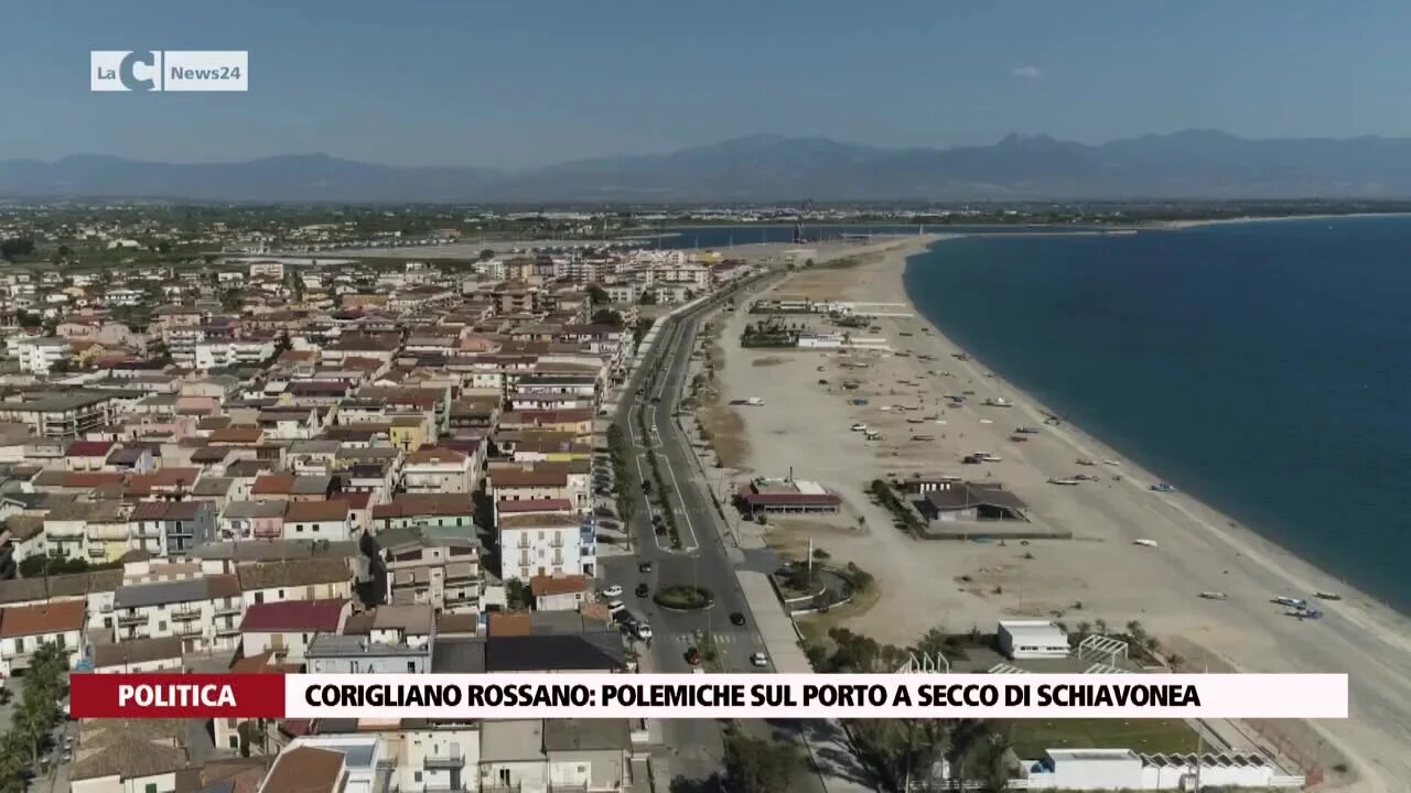 Corigliano Rossano: polemiche sul porto a secco di Schiavonea