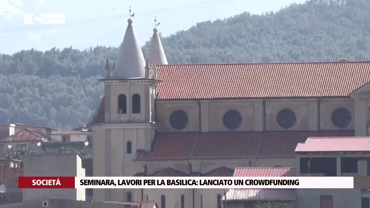 Seminara, lavori per la Basilica: lanciato un crowdfunding