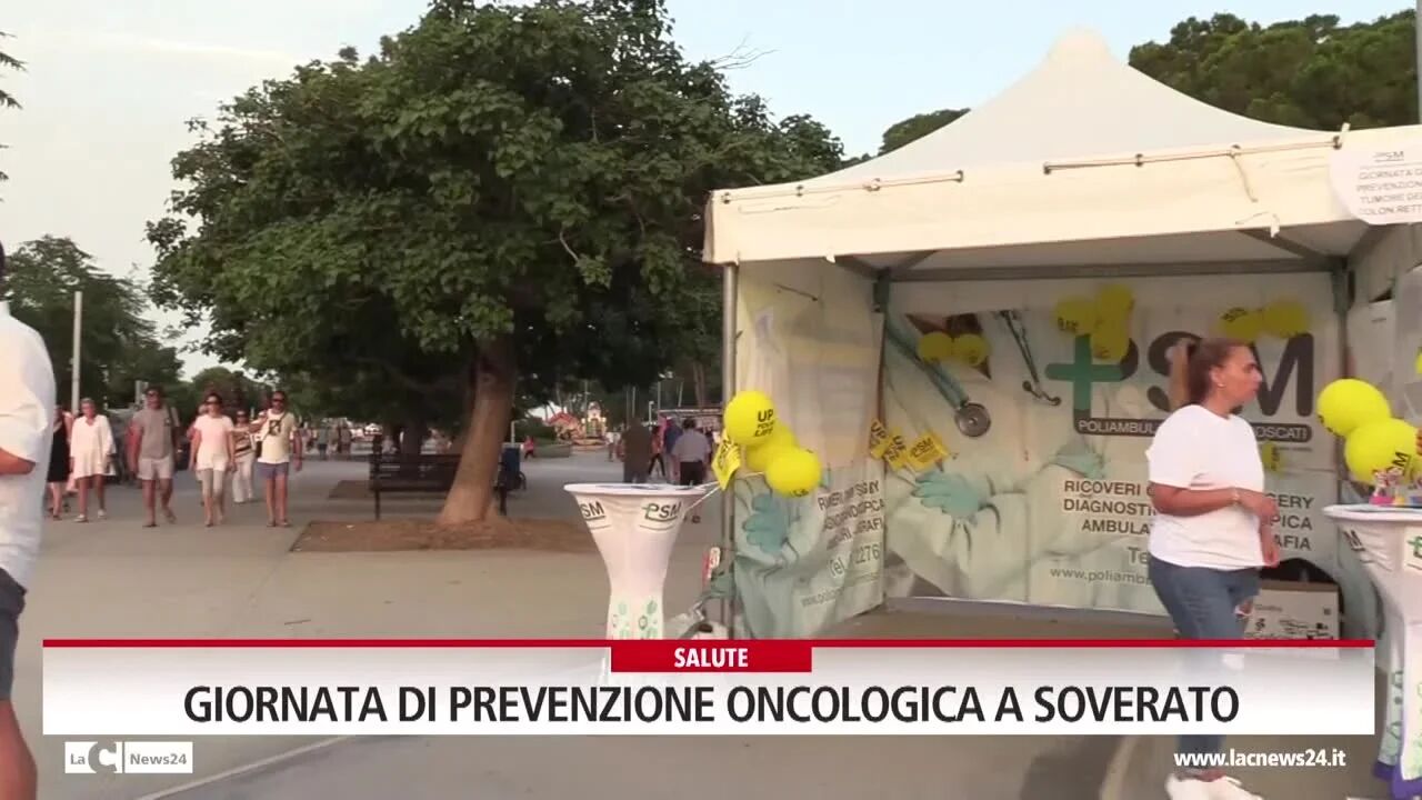 Giornata di prevenzione oncologica a Soverato