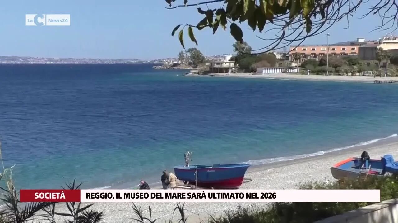 Reggio, il museo del mare sarà ultimato nel 2026