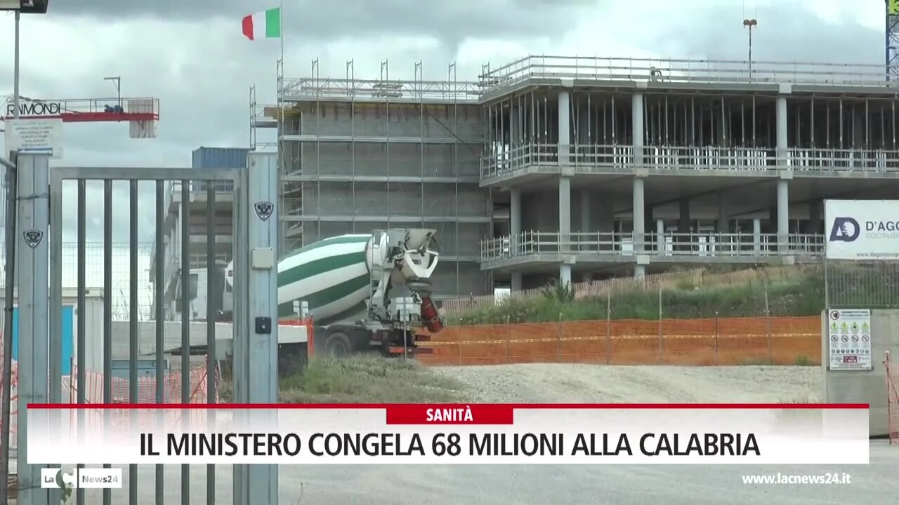 Il Ministero congela 68 milioni alla Calabria