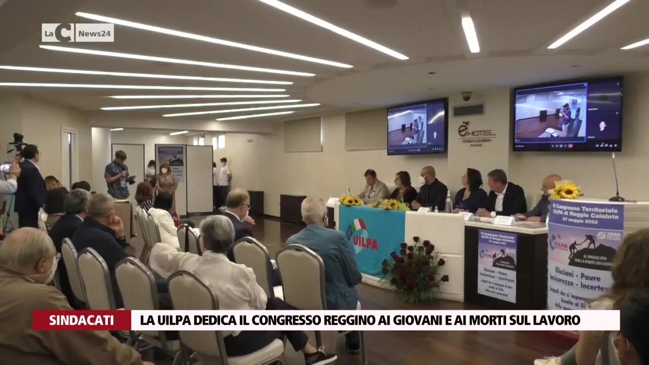 La Uilpa dedica il congresso reggino ai giovani e ai morti sul lavoro