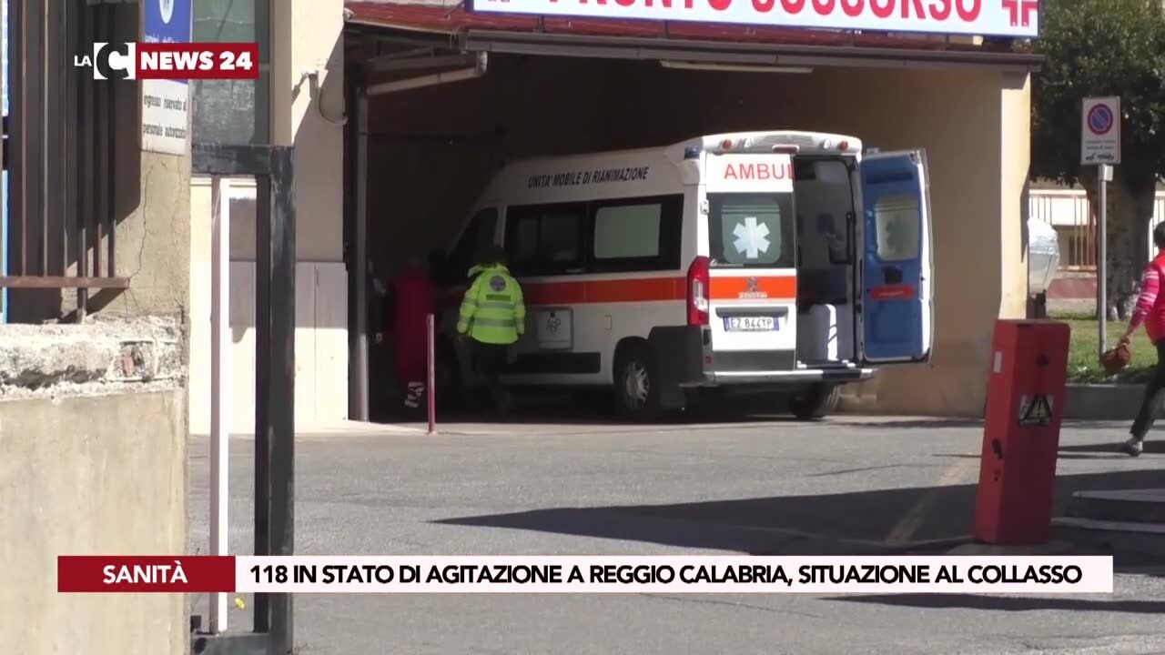 118 in stato di agitazione a Reggio Calabria, situazione al collasso