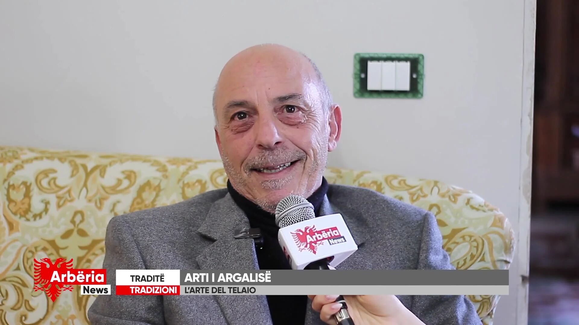 Arbëria News - L'arte del telaio a San Martino