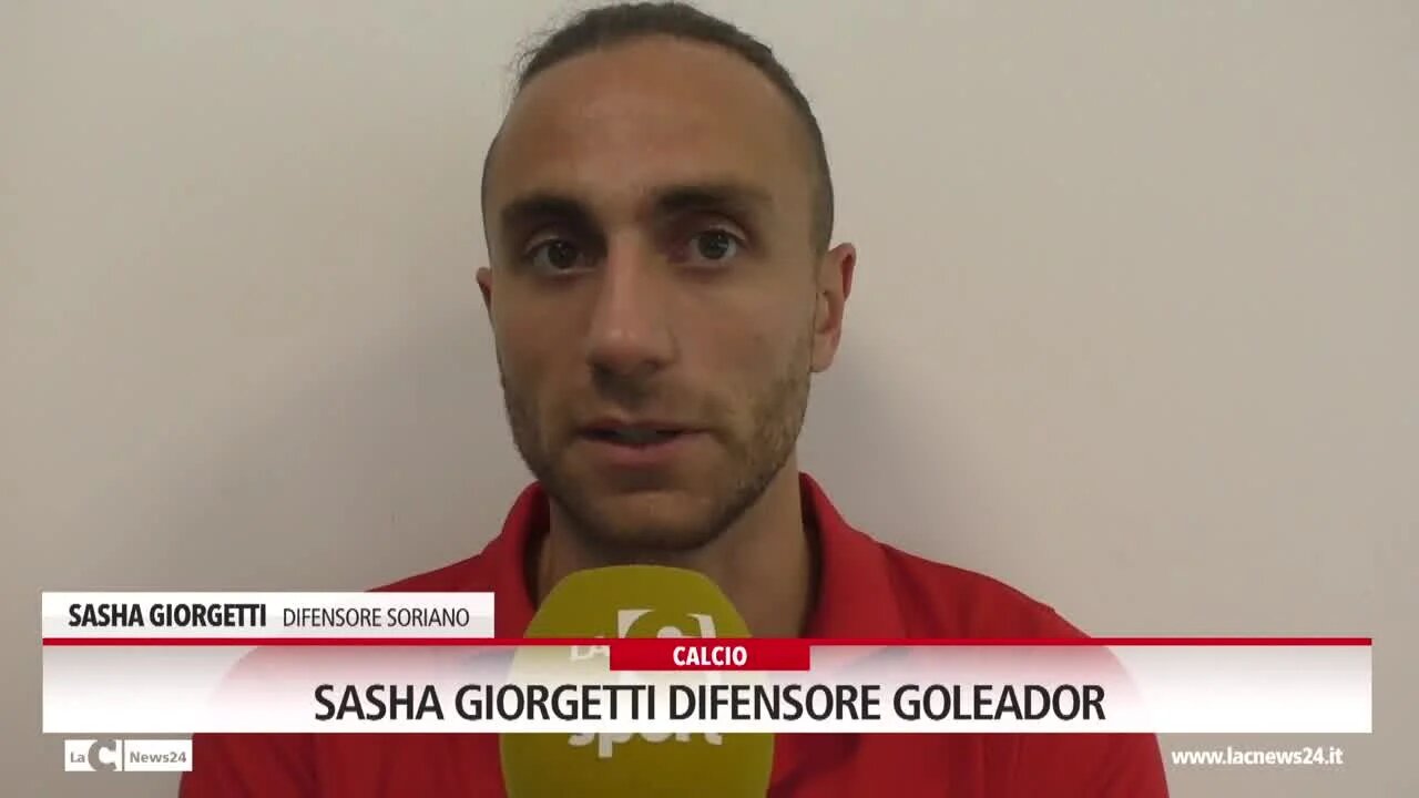 Sasha Giorgetti difensore goleador