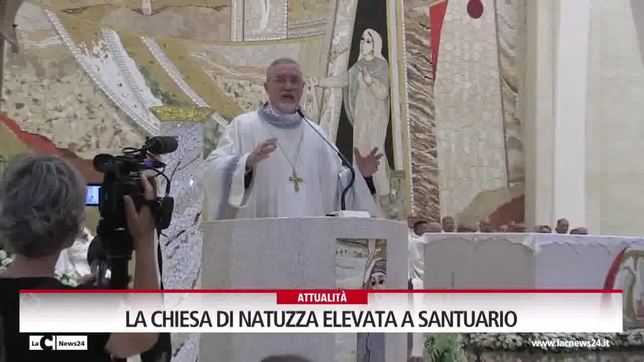 La chiesa di Natuzza elevata a santuario