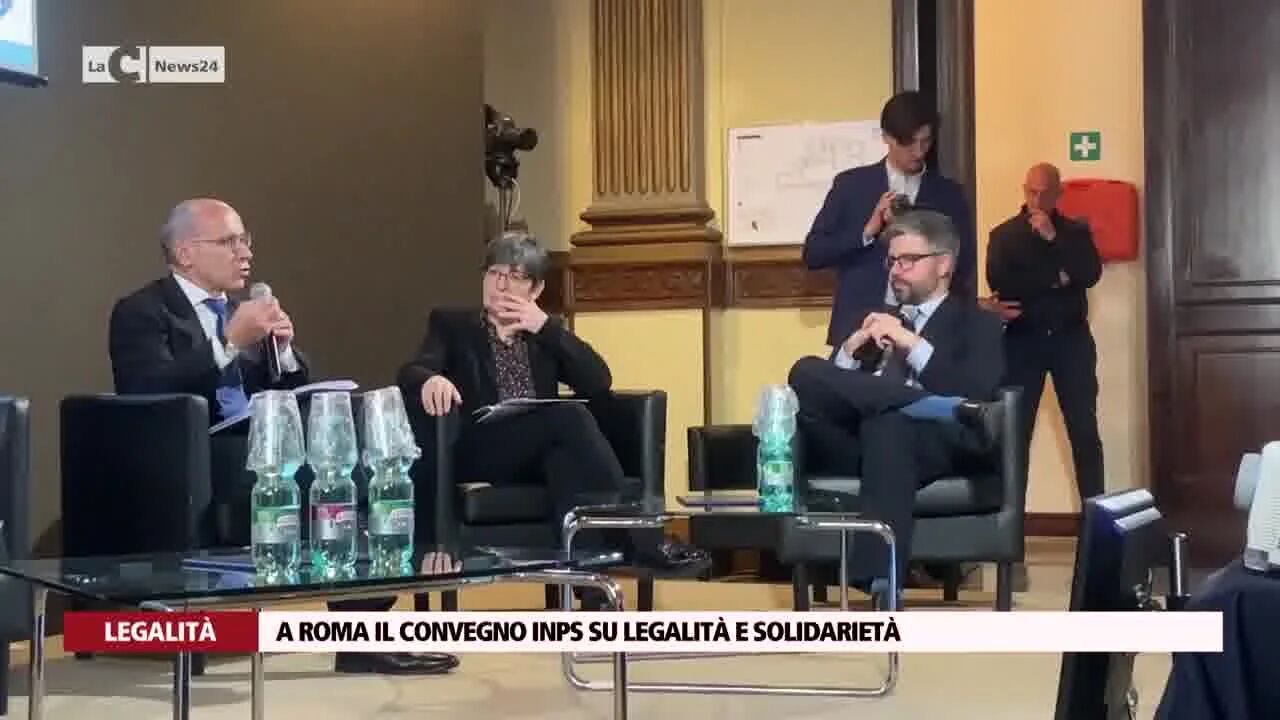 A Roma il convegno Inps su legalità e solidarietà