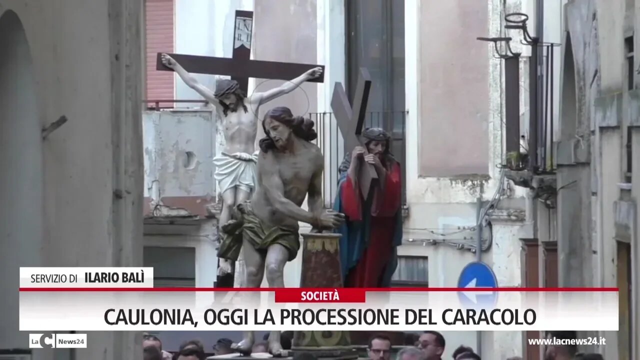 Caulonia, oggi la processione del Caracolo