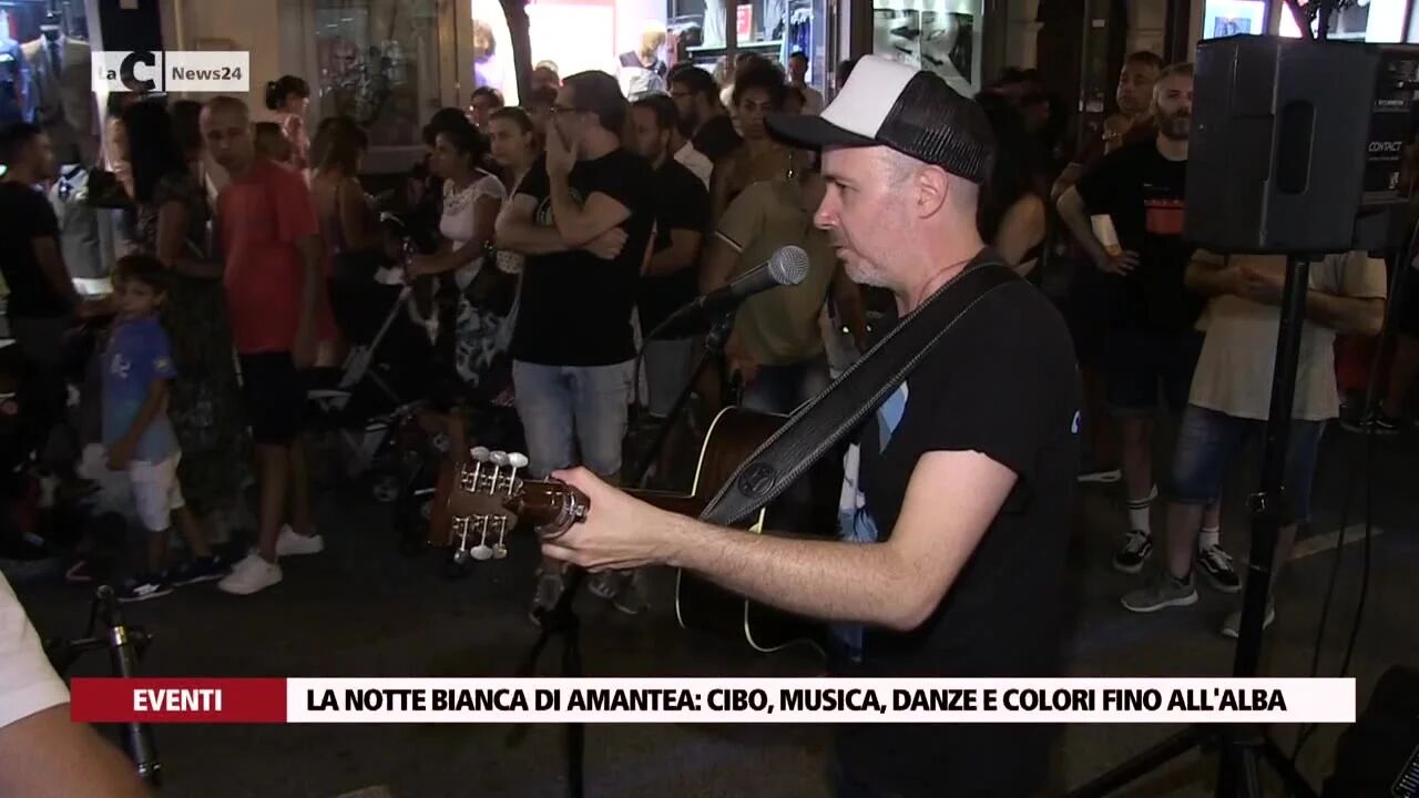 La notte bianca di Amantea: cibo, musica, danze e colori fino all'alba 