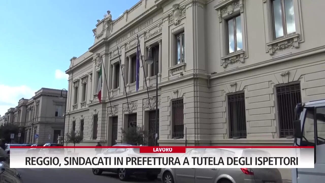 Reggio, sindacati in prefettura a tutela degli ispettori