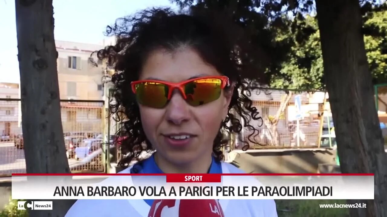 Anna Barbaro vola a Parigi per le paraolimpiadi