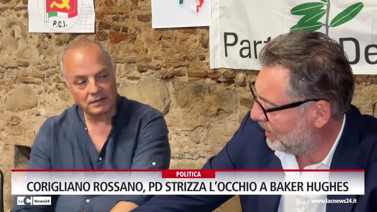 Corigliano Rossano, Pd strizza l’occhio a Baker Hughes