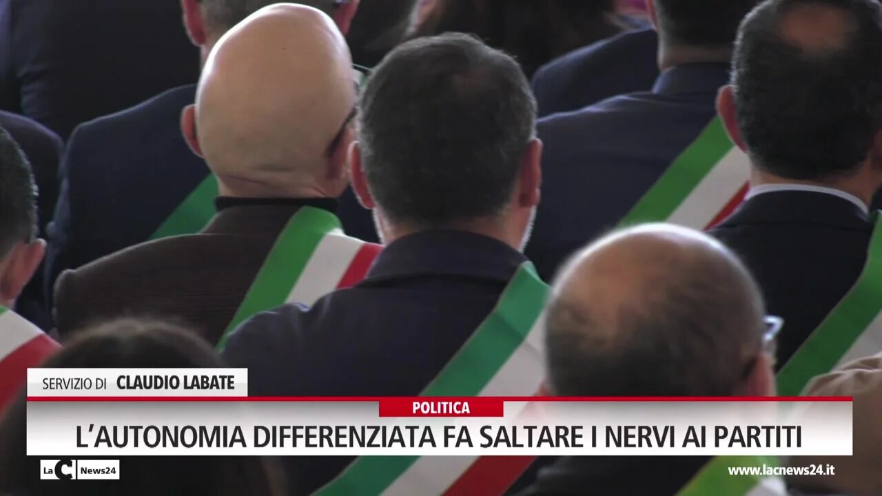 L’Autonomia differenziata fa saltare i nervi ai partiti