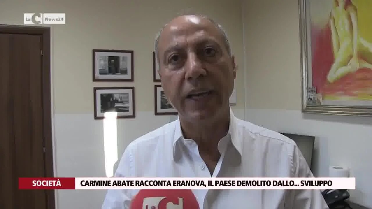 Carmine Abate racconta Eranova, il paese demolito dallo... sviluppo