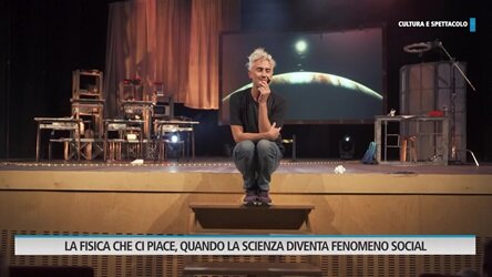 La Fisica che ci piace, il super prof Schettini a Rende: «Ho scoperto l’amore per la scienza guardando Alien»