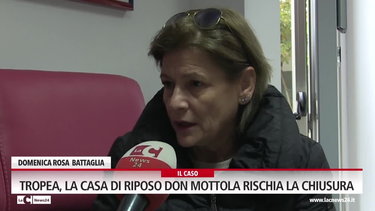 Tropea, la casa di riposo Don Mottola rischia la chiusura