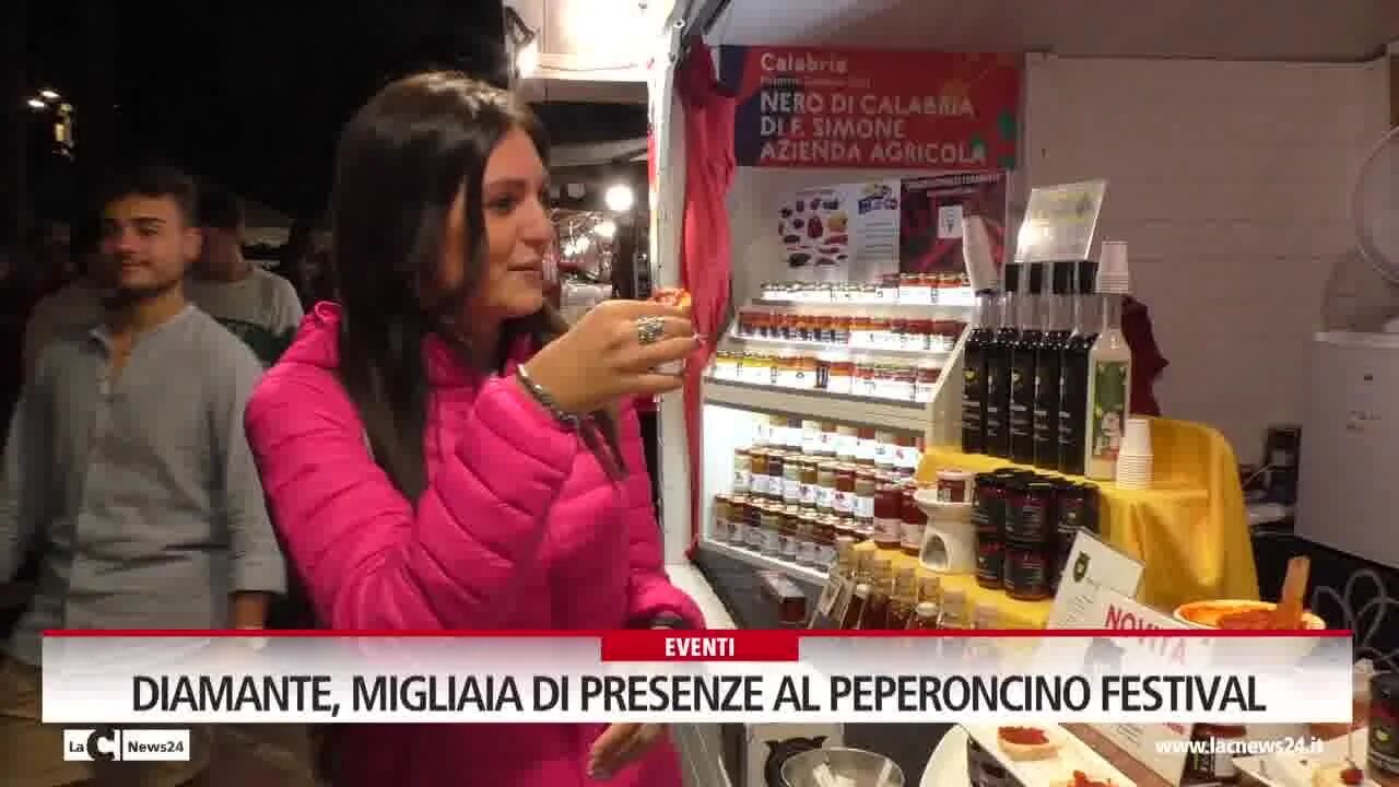 Diamante, migliaia di presenze al Peperoncino festival