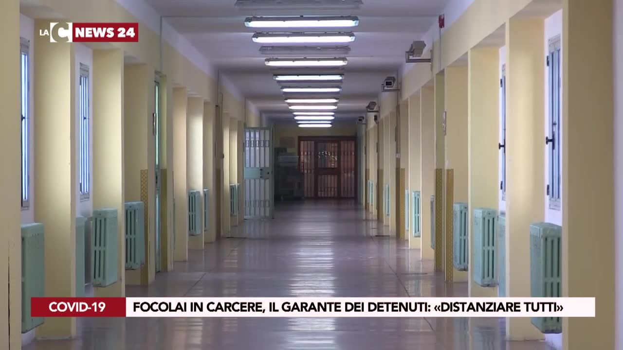 Focolai in carcere, il garante dei detenuti: «Distanziare tutti»