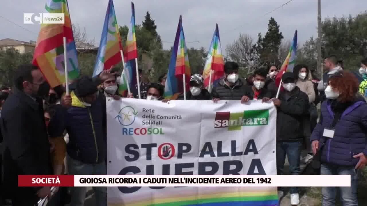 Gioiosa ricorda i caduti nell’incidente aereo del 1942